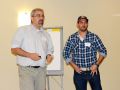 Presenters Jim Jowsey of People Inc. and John Siradas, Entrepreneur and Self-advocate, at Starbridge&#039;s November 17, 2016, workshop: The Right to Work: Opportunities for Self-Sufficiency and Self-Direction